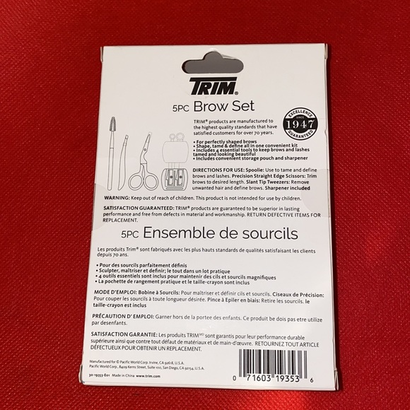 New rose quartz 5 piece brow set - Picture 2 of 2